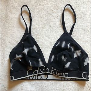 calvin klein tiedye  bra